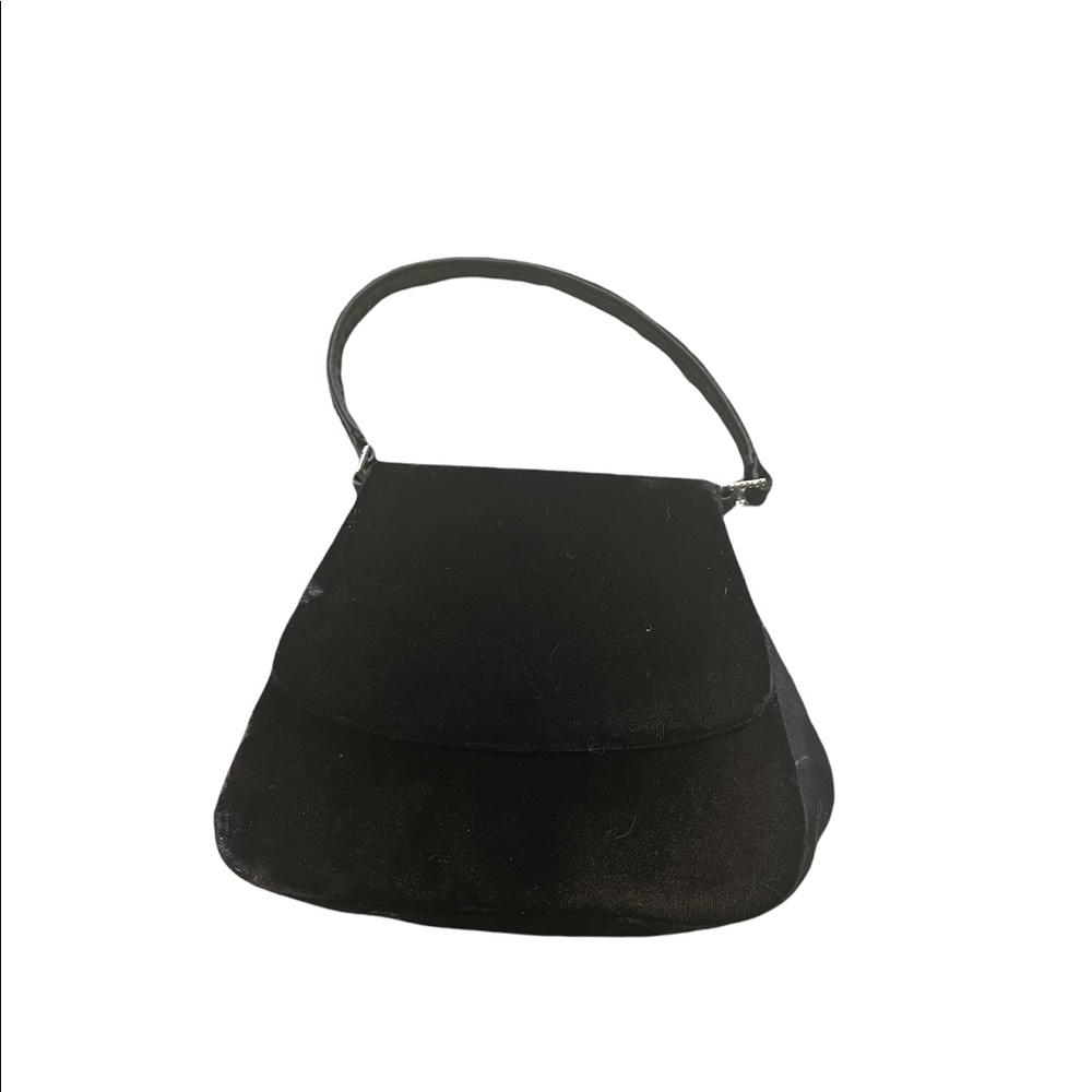 Crushed velvet purse
